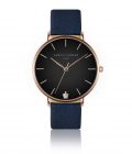 Midnight Moon Dark blue Leather