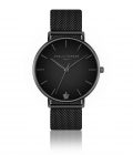Jet Black Black Mesh
