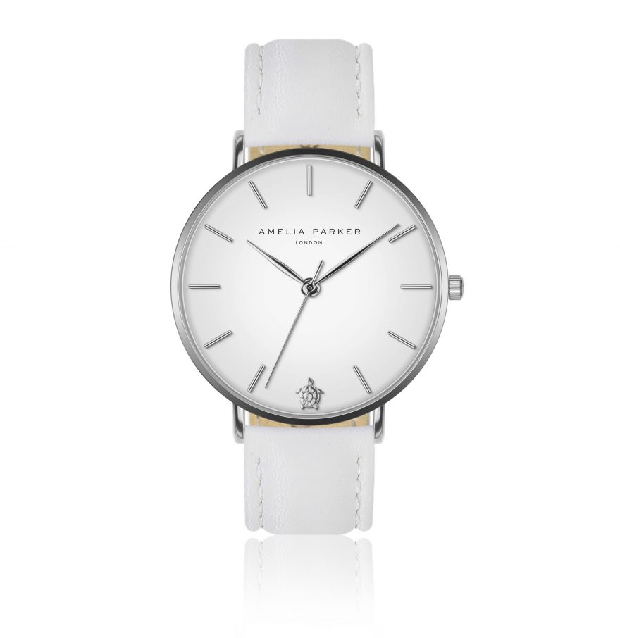 Pure White Leather