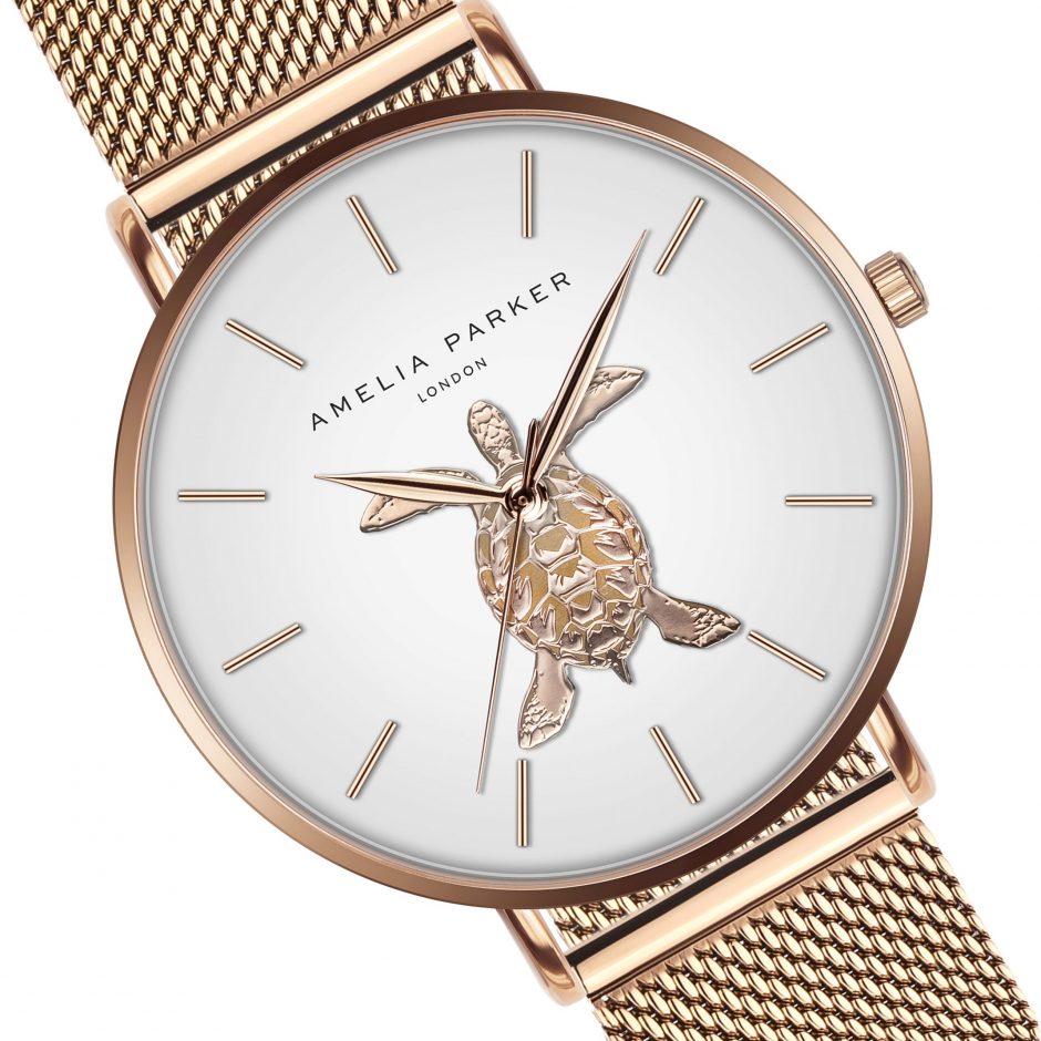 Rose Turtle Rose gold Mesh - Image 5