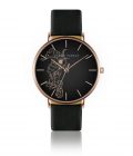 Fossil Black Leather