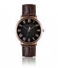 Grand Noir Brown Leather