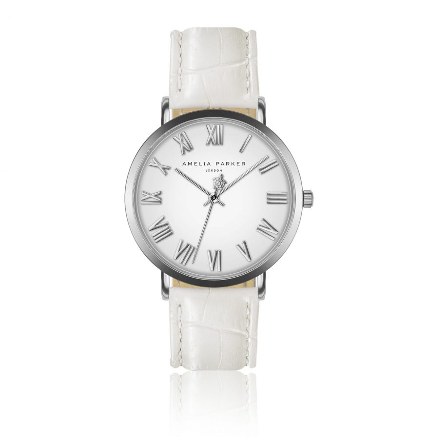Grand Blanc White Leather