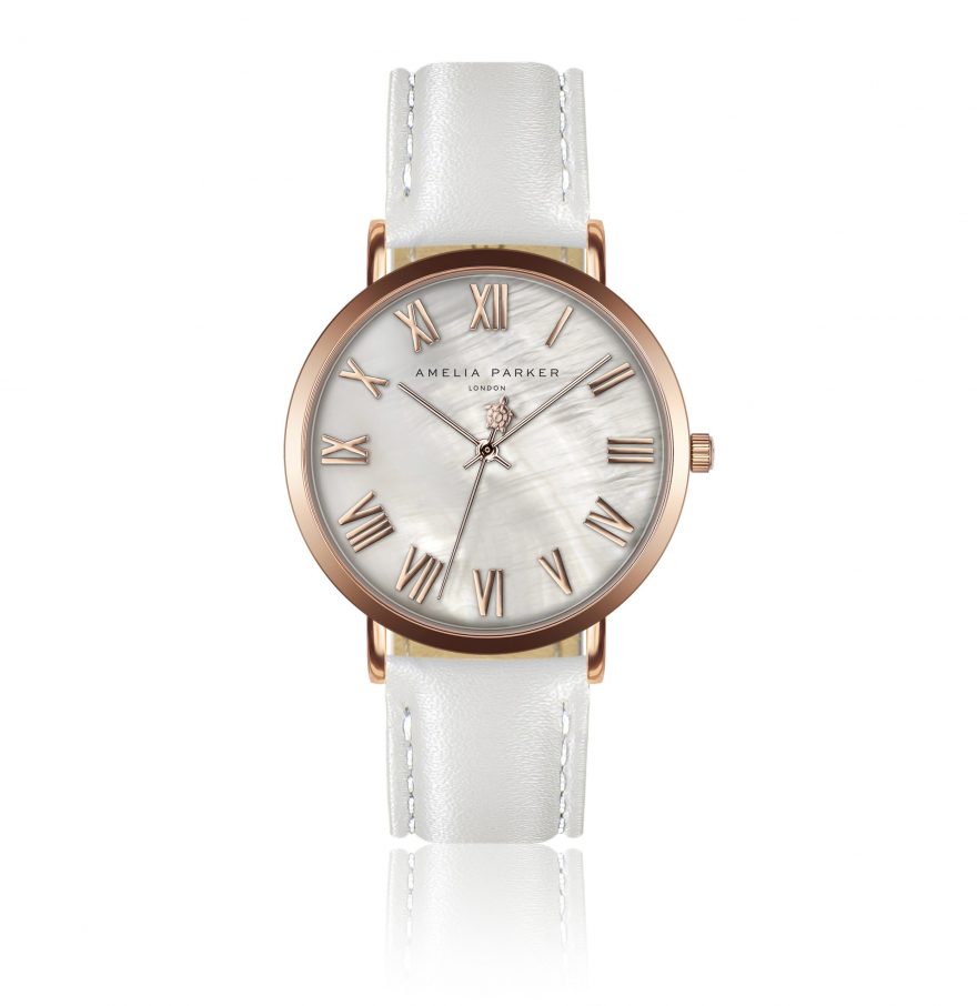 Classique White Leather