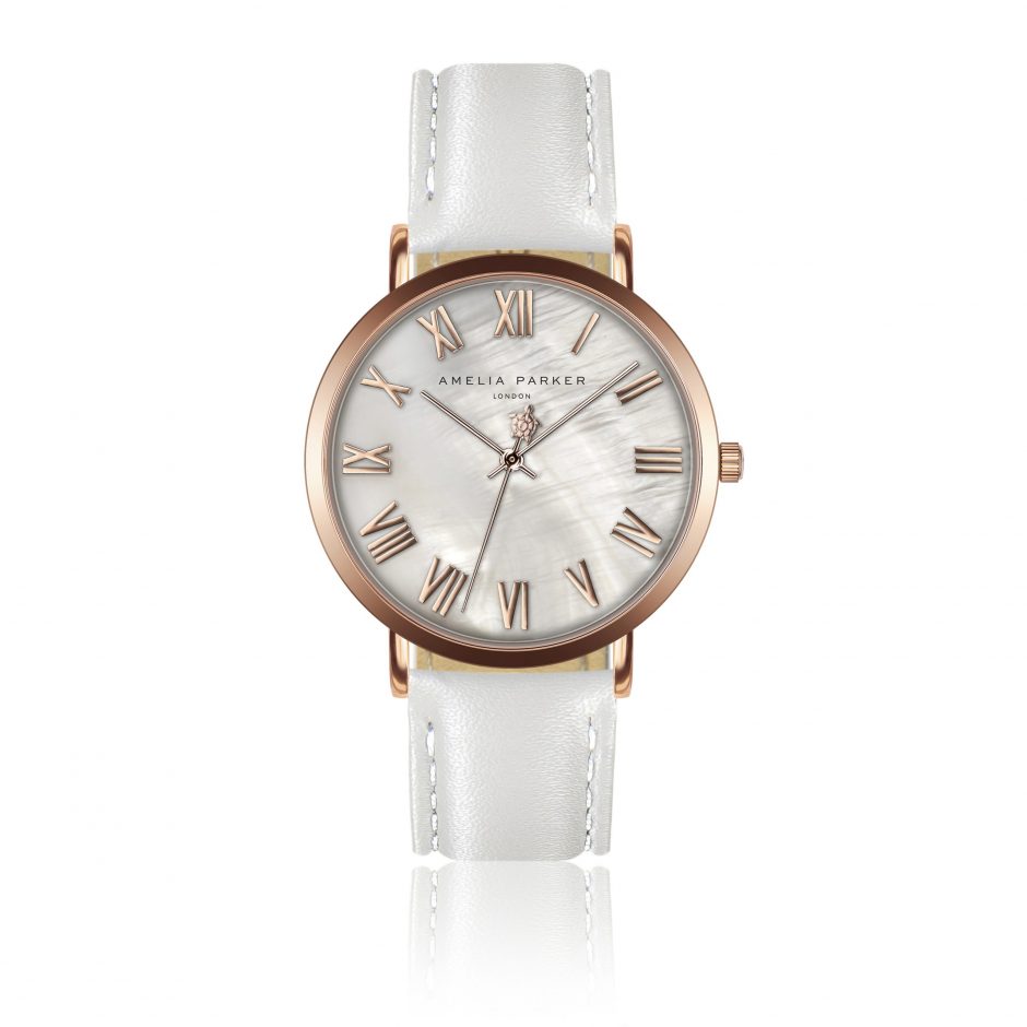 Classique White Leather