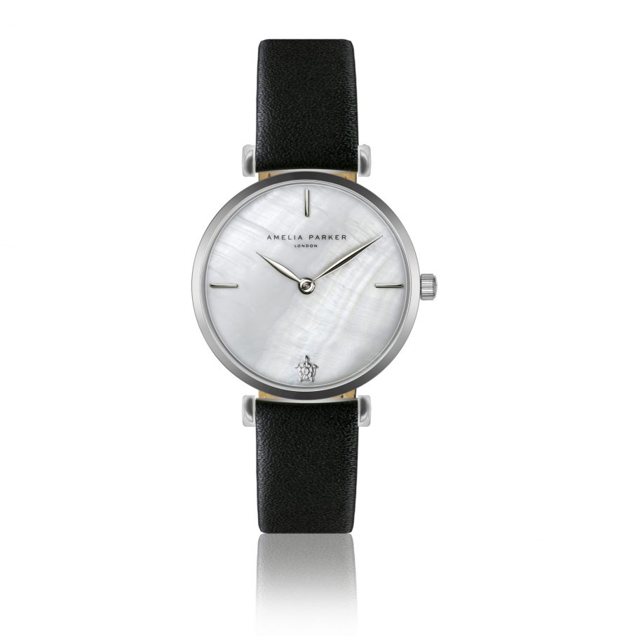 Shore Black Leather