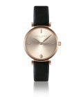 Gold Shore Black Leather