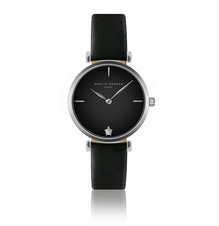 Night Shore Black Leather