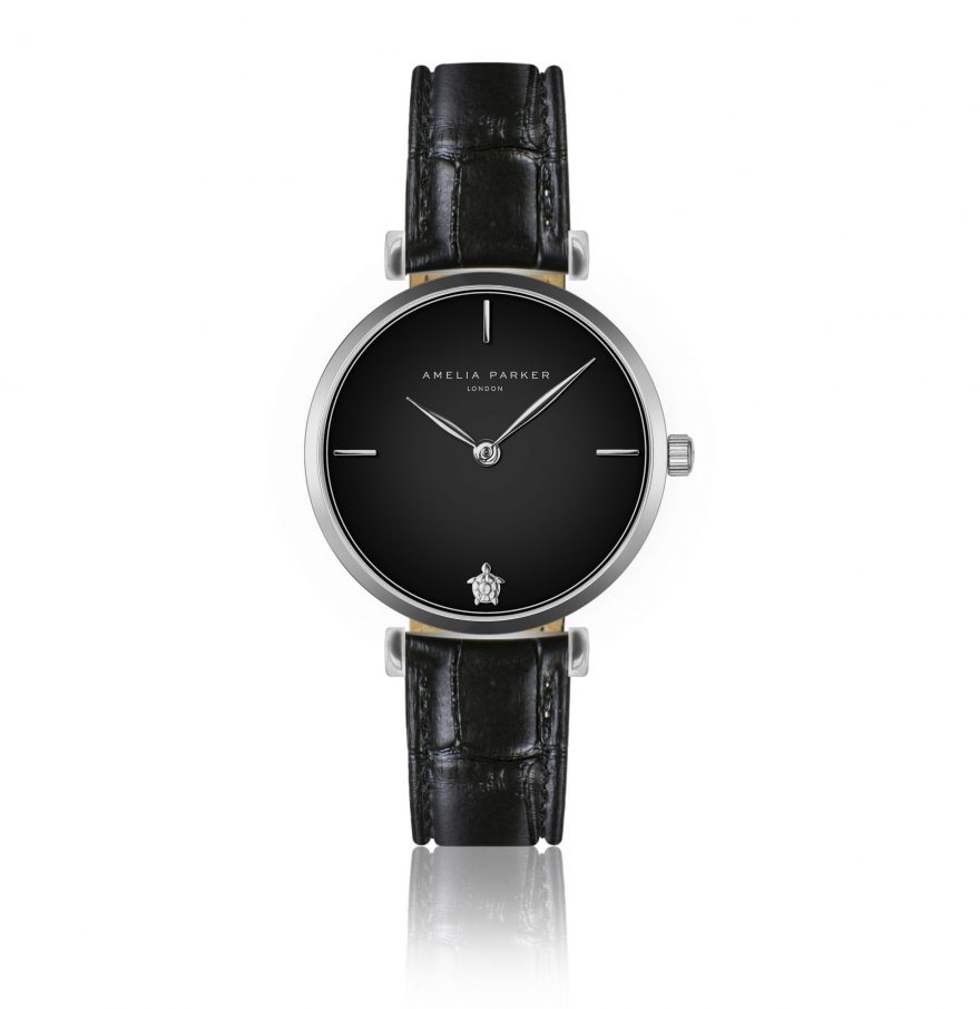 Night Shore Black Leather