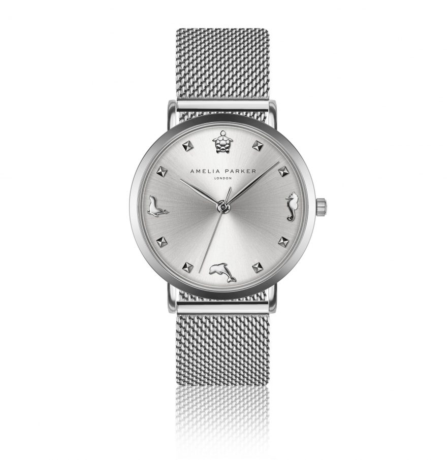 Charm Silver Mesh