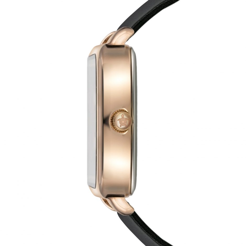 Gold Plaza Black Leather - Image 3