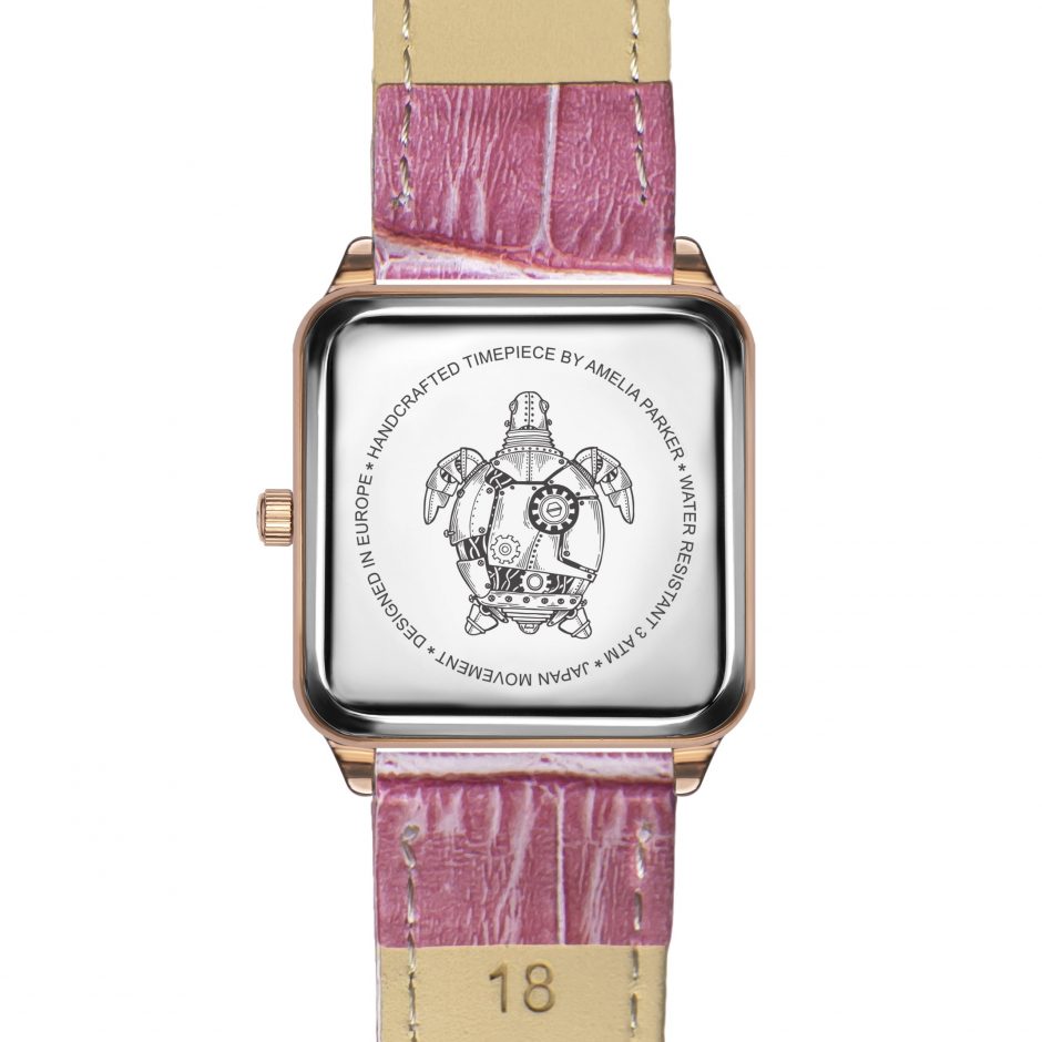 Gold Plaza Pink Leather - Image 4