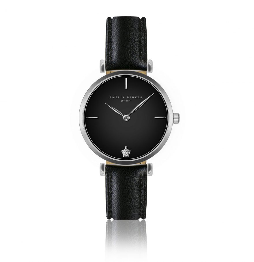 Night Shore Black Leather