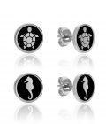 Coralia Set in Silver