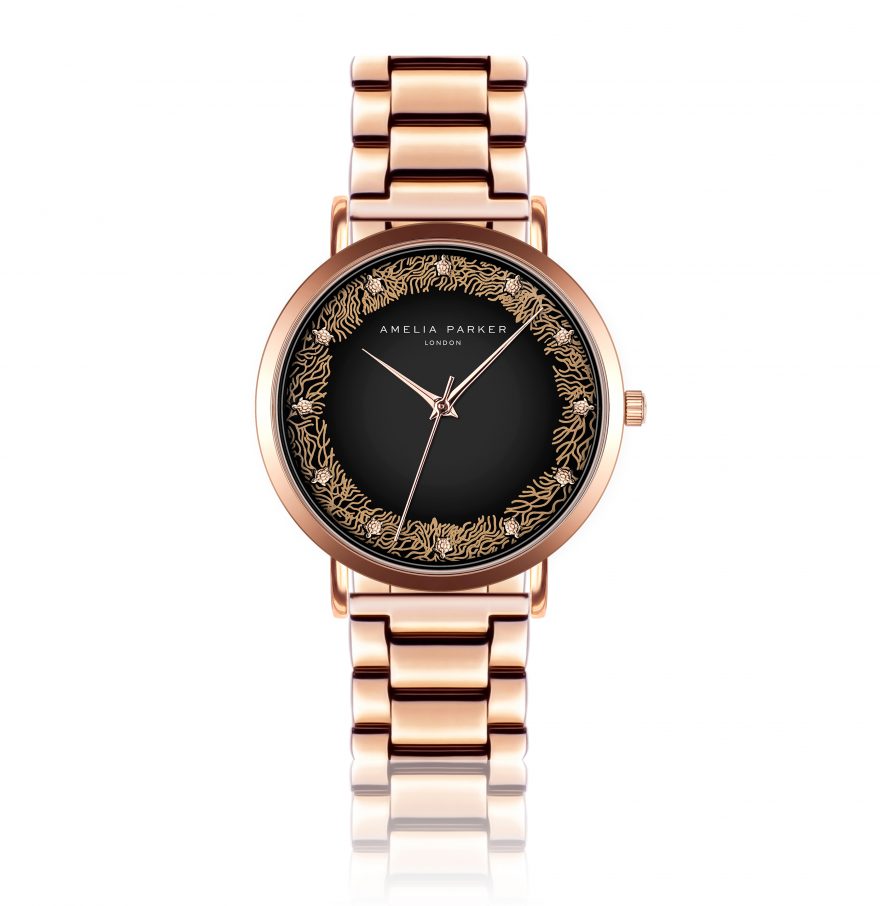 Coral Rose gold Link