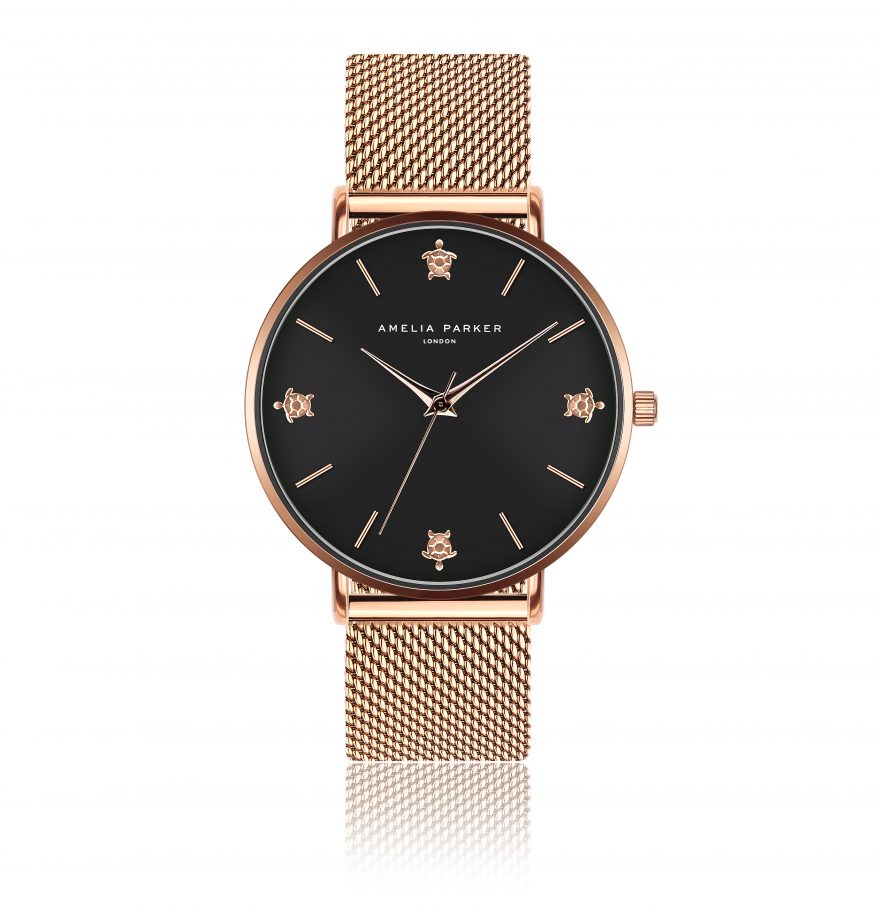 Sunset Reef Rose Gold Mesh