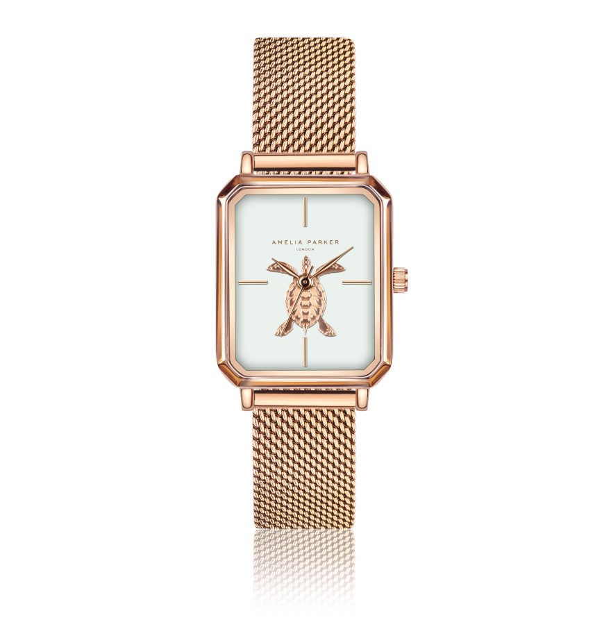 Serenity Rose Gold Mesh