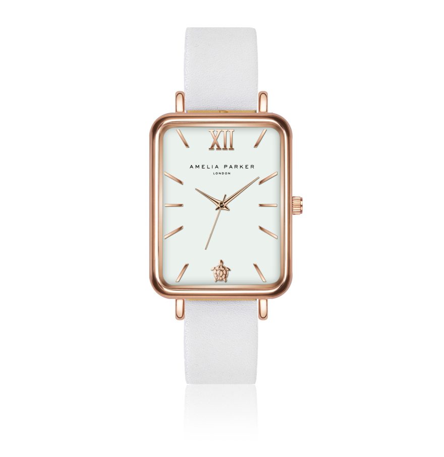 Blissful Beach White Leather