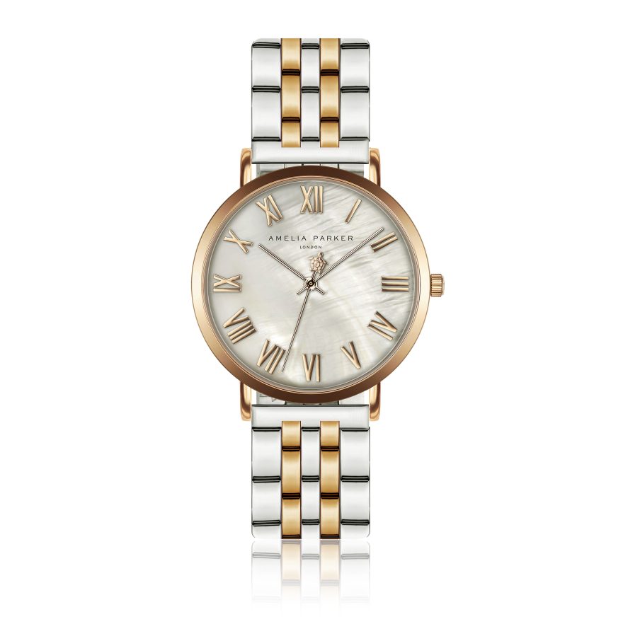 Classique Rose Gold & Silver Link