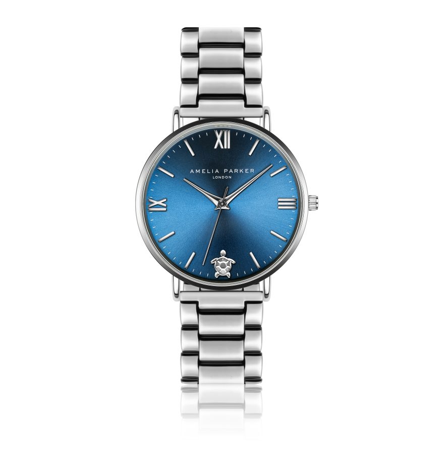 Blue Lagoon Silver Link