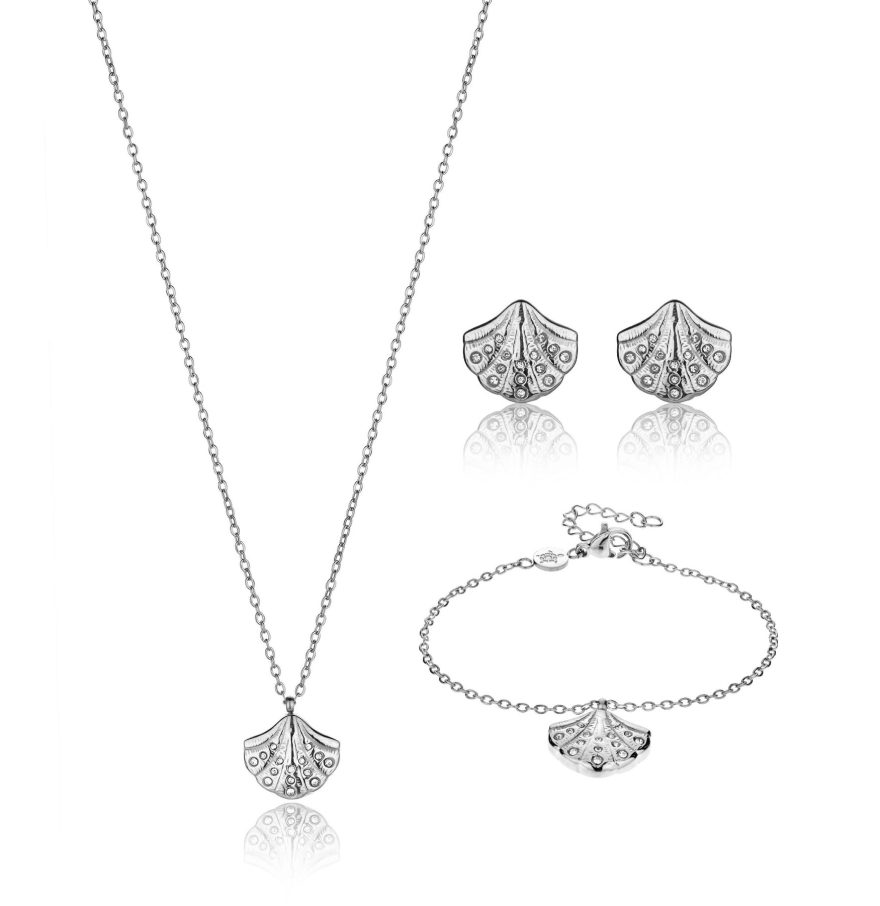 CoralCove Set in Silver